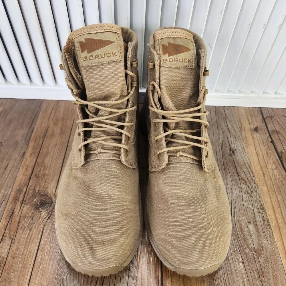GoRuck Jedburgh Mens Size 11 Brown Tactical Rucking Combat Utility Canvas Boots